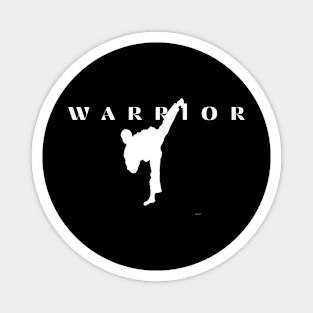 Martial Arts Warrior Magnet